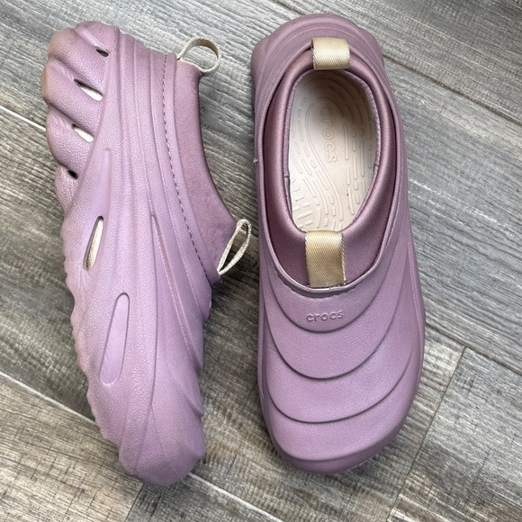 CROCS Shoes - Crocs Echo Storm Twilight Purple Women’s Sz 8 US Slip On Chunky Platform
